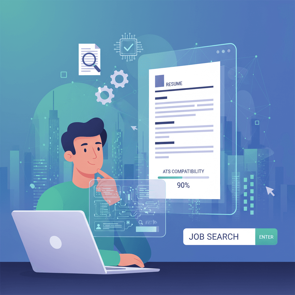ATS Resume Tips: 9 Essential Steps for Stress-Free Success featured image background