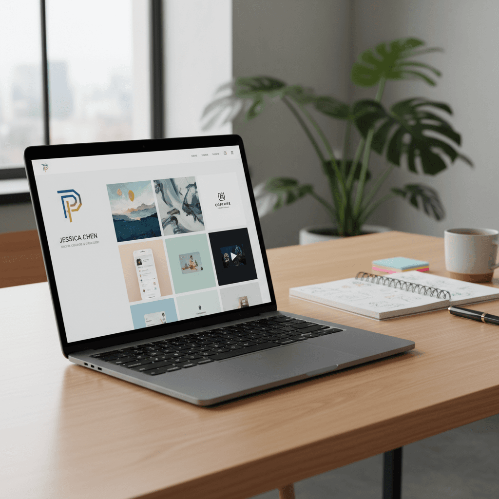 Portfolio Building: 9 Essential Steps for Easy Success featured image background