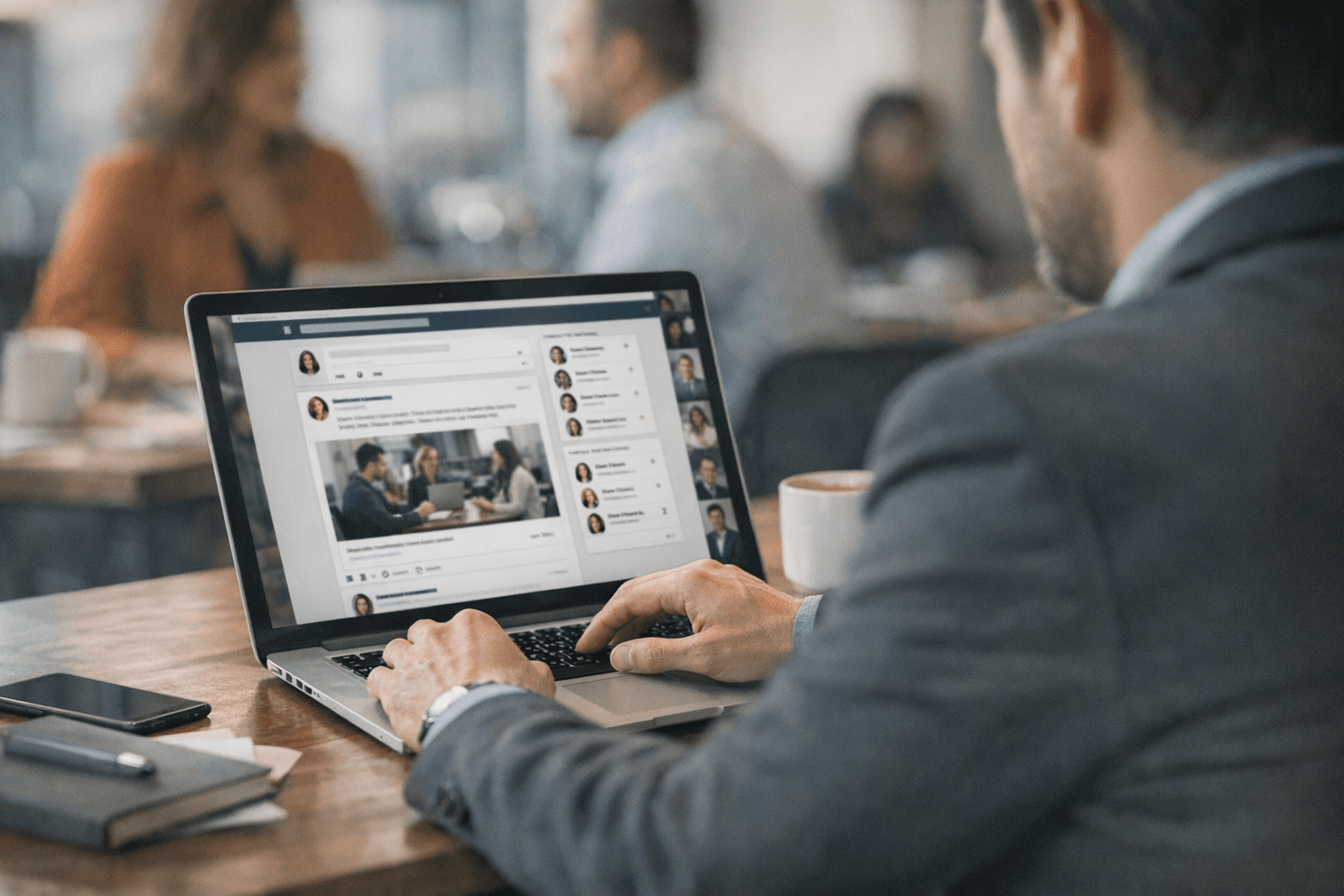 LinkedIn Profile Tips: Why Optimization Is A Trap & What Works featured image background