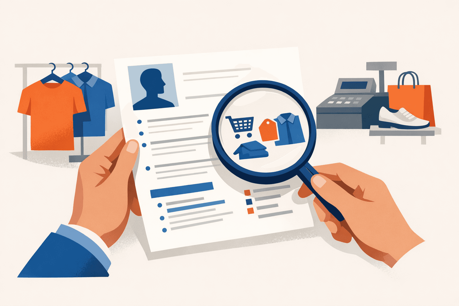 Retail Resume: What Hiring Managers Look For featured image background